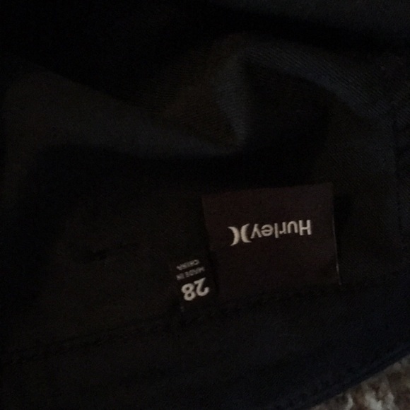 Hurley black and pink stretch pants size 28 - Picture 5 of 5